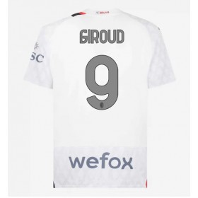 Herren Fußballbekleidung AC Milan Olivier Giroud #9 Auswärtstrikot 2023-24 Kurzarm